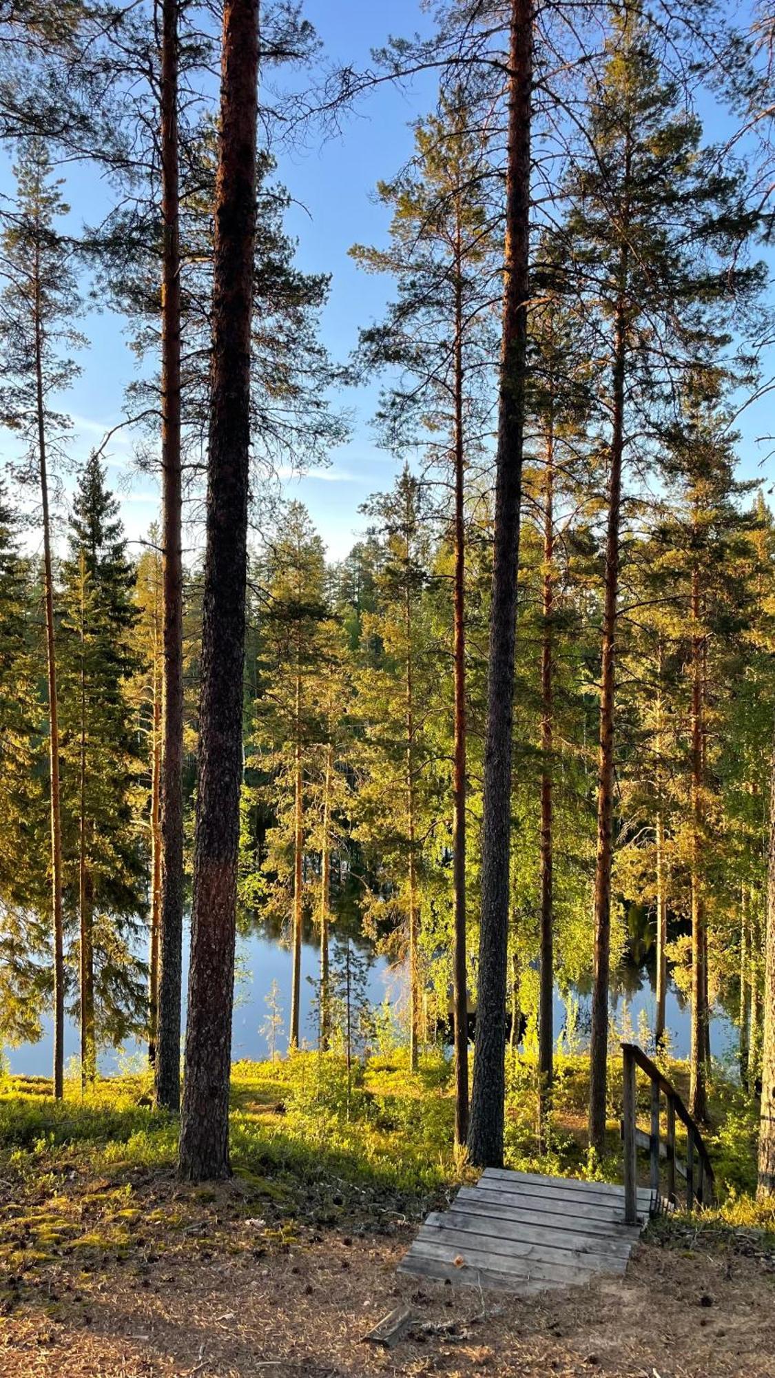 Ahvenlampi Camping Saarijärvi Zewnętrze zdjęcie