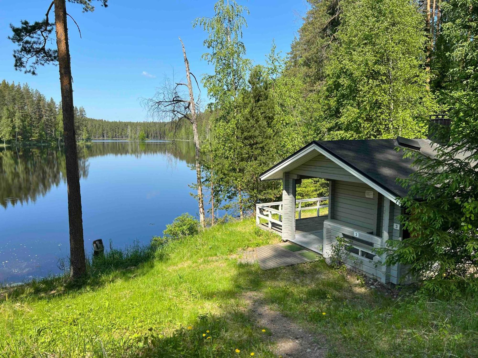 Ahvenlampi Camping Saarijärvi Zewnętrze zdjęcie