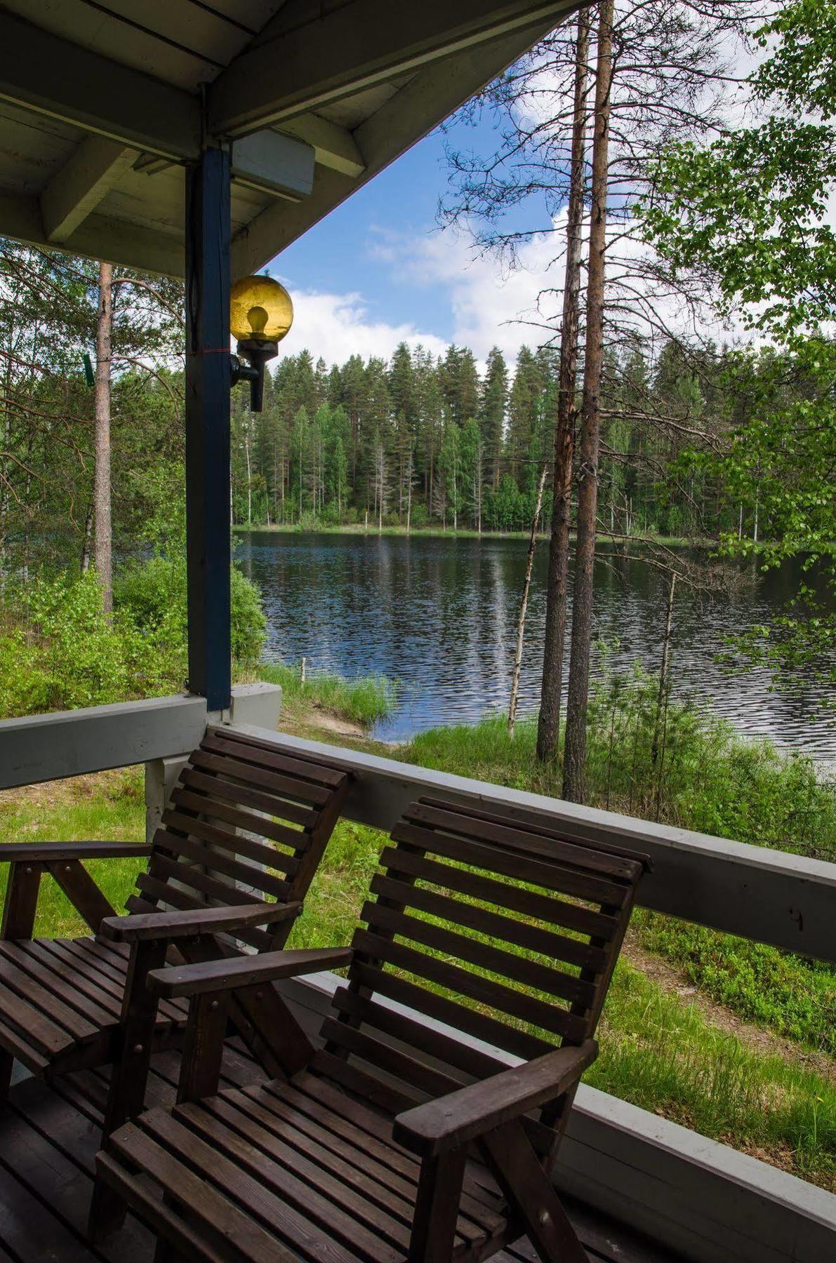 Ahvenlampi Camping Saarijärvi Zewnętrze zdjęcie